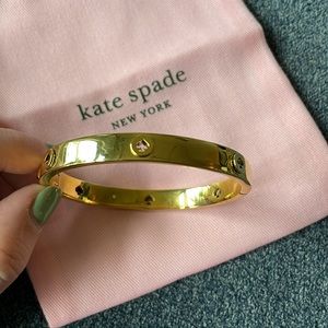 NWOT Kate Spade Gold Spot the Spade Bracelet